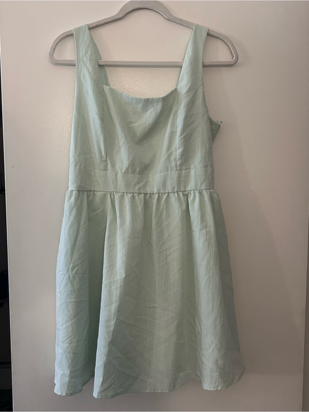 Blue Rain Mint Green Mini Dress